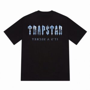 Trapstar Decoded T-shirts pour hommes noir bleu camouflage